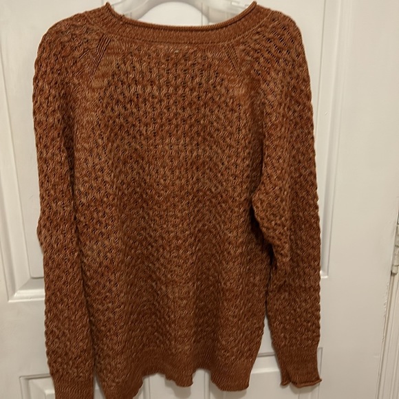 Time n True sweater nwt open weave knit 🧶 L - Picture 8 of 8